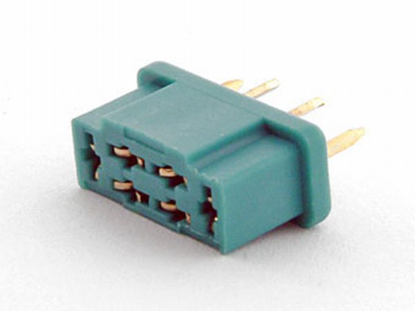 MPX connector female green